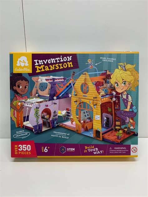 GoldieBlox Invention Mansion - www.carebabyshop.com