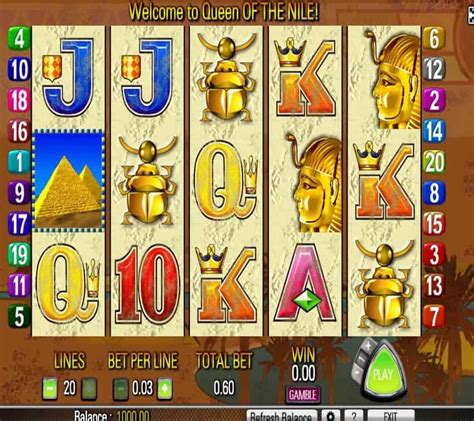 Queen of the Nile - tragamonedas - Juega gratis en Slot Java