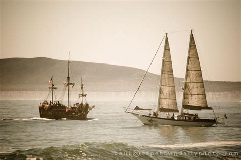 Pirate-ship attacks in Table Bay! | Cape Town Daily Photo