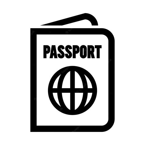 Premium Vector | Passport vector icon logo isolated illustration