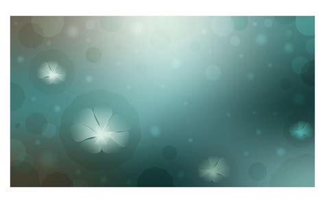 Gradient Background Image 14400x8100px In Teal Color Scheme With Flowers