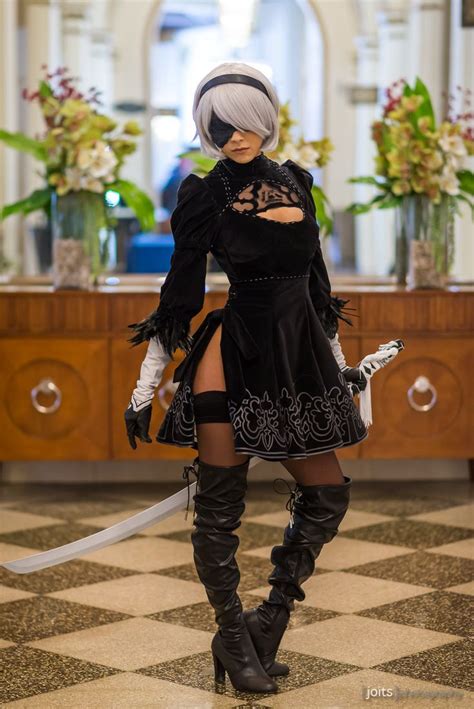 2B #cosplay from Nier Automata // Fanime 2017 #JOITS Cosplay Hot ...