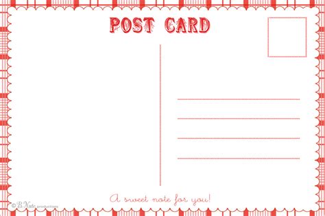 8 Best Images of Free Printable Postcard Invitations - Halloween Party ...