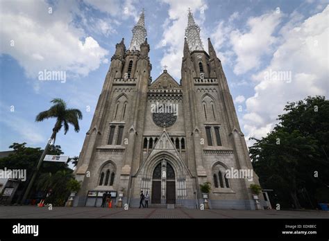 Jakarta Cathedral Stock Photo - Alamy