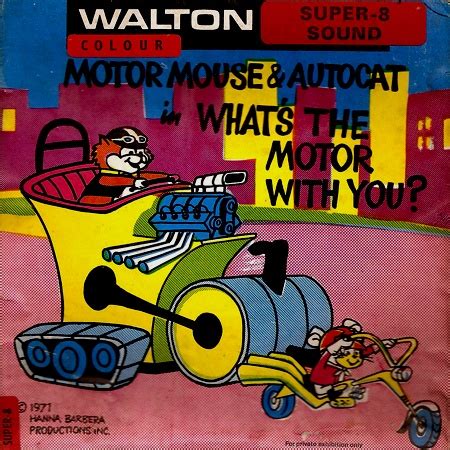 Motormouse & Autocat "What's the Motor with You" (Film Super 8) | Bd-cine.com