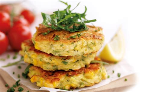 Zucchini and Corn Fritters – Olivers Cafe