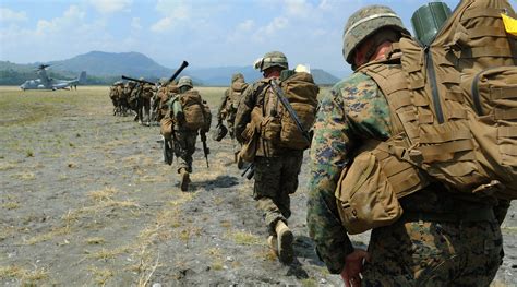 File:Philippine marines with Weapons Company, 3rd Marine Battalion, and U.S. Marines with the ...
