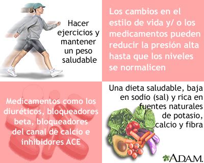 Presión arterial alta en adultos - hipertensión: MedlinePlus enciclopedia médica