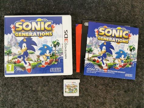 Sonic Generations Nintendo 3DS KOMPLETT (408414197) ᐈ Niotek-Store på ...