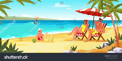 Family On Beach Clipart Photos, Images & Pictures | Shutterstock