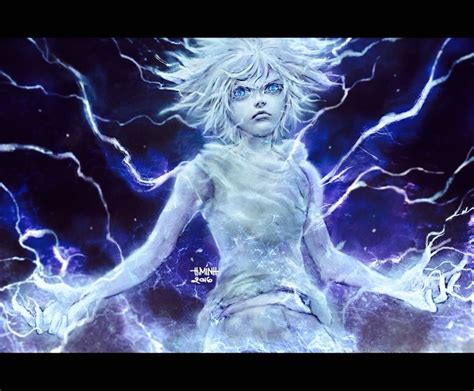 Killua zoldyck Godspeed Hunter x Hunter | Hunter x hunter, Hunter anime, Art