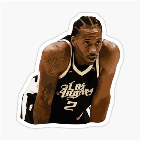 "Kawhi Leonard Kawhi Leonard 2 - The Klaw" Sticker for Sale by ...