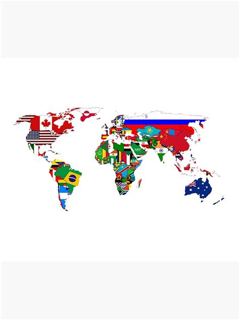 "World Flags Map" Wall Tapestry by WorldFlagCo | Redbubble