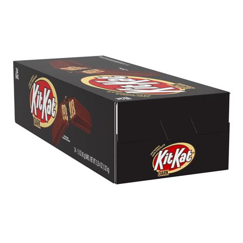 KIT KAT® Dark Chocolate Candy Bars, 1.5 oz box, 24 pack