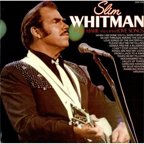 Slim Whitman Rose Marie And Other Love Songs UK vinyl LP album (LP record) (419387)