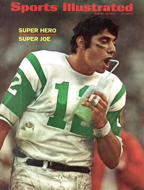 New York Jets Qb Joe Namath, Super Bowl IIi Sports Illustrated Cover Photograph by Sports ...