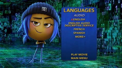 The Emoji Movie (2017) – DVD Menus