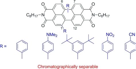 Diaryl‐Substituted Perylene Bis(imides): Synthesis, Separation, Characterization and Comparison ...