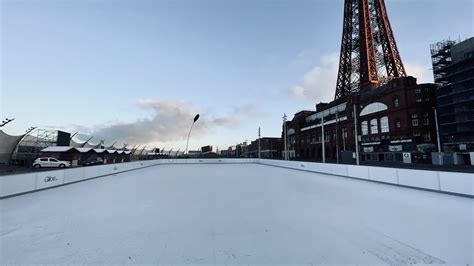 Blackpool Prom gets an Ice Rink - YouTube