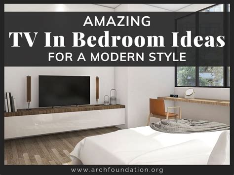 25 Amazing TV In Bedroom Ideas For A Modern Style