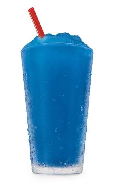 Sonic Blue Raspberry Slush Nutrition Facts