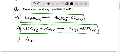 SOLVED: Write a balanced equation using the correct formula and include ...