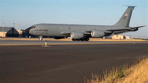 DVIDS - Images - MacDill AFB KC-135 Stratotankers land at Fairchild AFB after evacuating ...