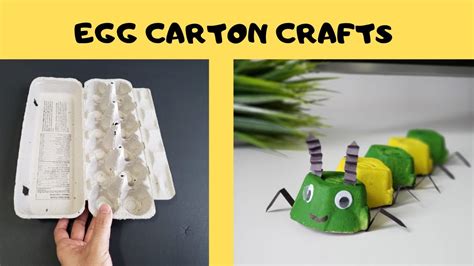 5 EASY DIY EGG CARTON RECYCLE PROJECTS FOR KIDS | by The Kids Craft Channel | Medium