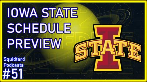 IOWA STATE CYCLONES FOOTBALL 2020 | SCHEDULE PREVIEW - YouTube