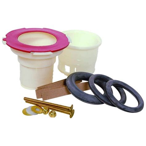 Fluidmaster Wax-Free Toilet Bowl Gasket-7500P5 - The Home Depot