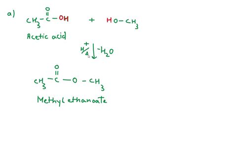 SOLVED: Draw the structural formula for each alcohol and acid. IUPAC names are given for each ...