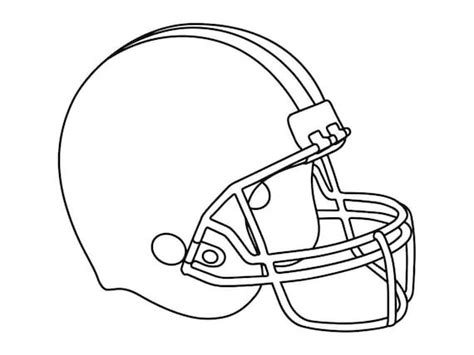 Football Helmet Outline 2 SVG, Football Helmet Clipart, Football Helmet ...