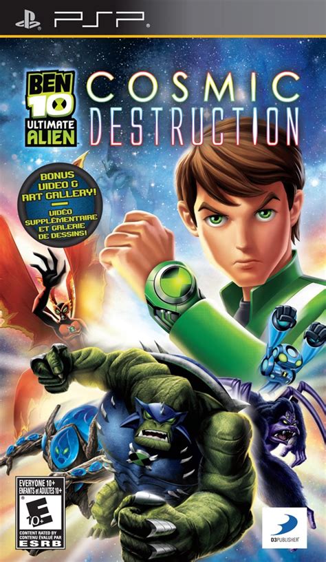 Ben 10 Ultimate Alien Cosmic Destruction (USA) PSP ISO PPSSPP Free Download