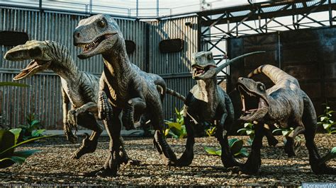 Jurassic World - Velociraptor Compound by Benjee10 on DeviantArt