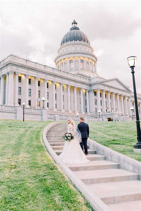 Spring Formals at the Utah State Capitol Building | Salt Lake City, Utah | BRANSON MAXWELL