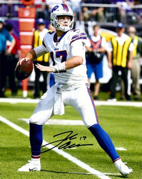 Josh Allen Signed Autograph8x10 print HOF Super Bowl | Etsy