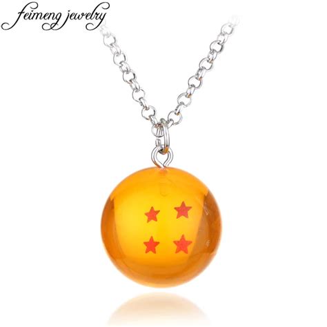 Aliexpress.com : Buy Classic Anime Dragon Ball Necklace 1 7 Stars Goku ...