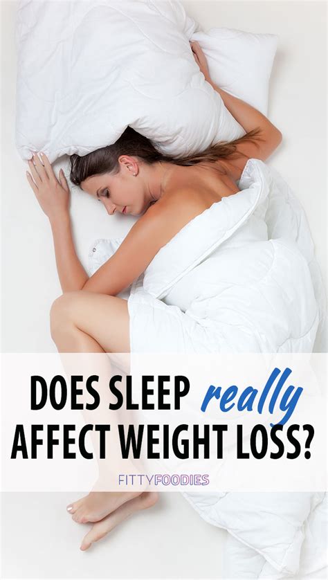 Sleep For Weight Loss: Are They Connected? - FittyFoodies