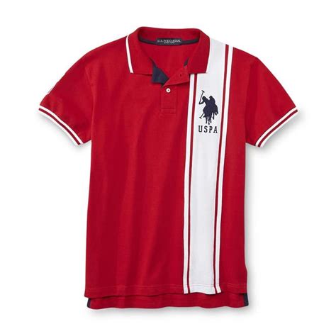 U.S. Polo Assn. Men's Slim-Fit Polo Shirt - Striped