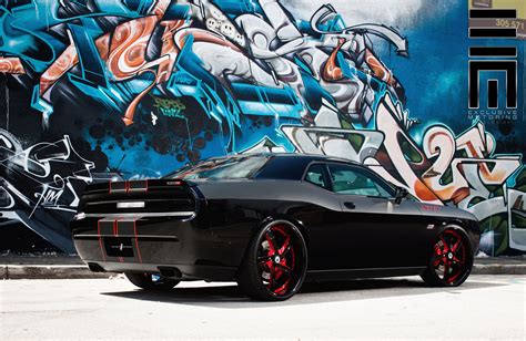 Devilish Dodge Challenger on Asanti Custom Rims — CARiD.com Gallery