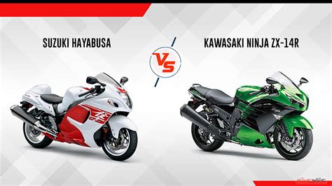 2018 Suzuki Hayabusa vs Kawasaki ZX-14R - BikeWale