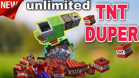 Minecraft 1. 18 Unlimited TNT DUPER {Duplication Glitch } || IN NEW 1.18 || EASY TUTORIAL - YouTube