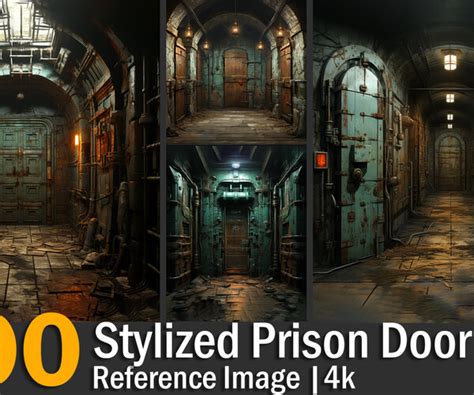 ArtStation - Stylized Prison Door | Reference Images | 4K | Artworks