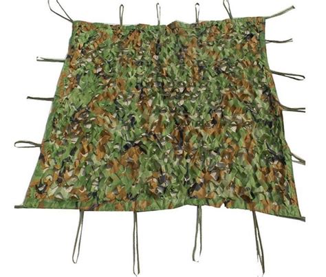 Jungle Double Layers Military Camo Netting Fabric Woodland War Game ...