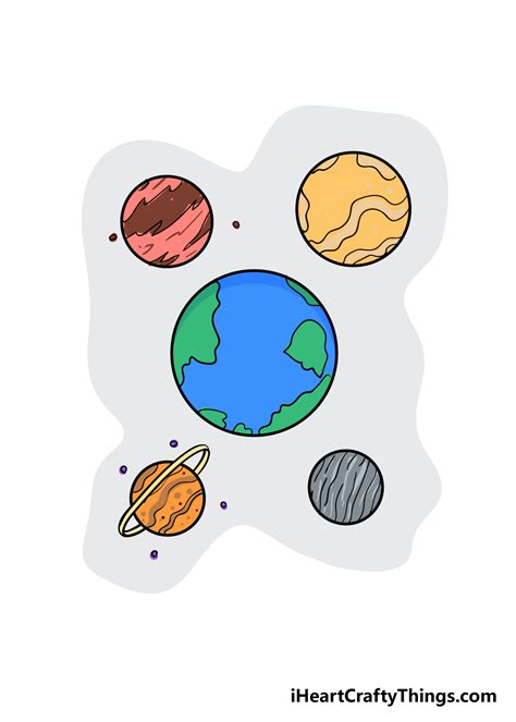 Easy To Draw The Planets