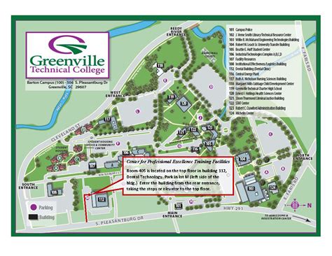 Greenville Tech Barton Campus Map - What Is A Map Scale