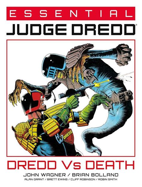 Checkout classic Brian Bolland art in ESSENTIAL JUDGE DREDD - DREDD VS. DEATH — Comics Bookcase