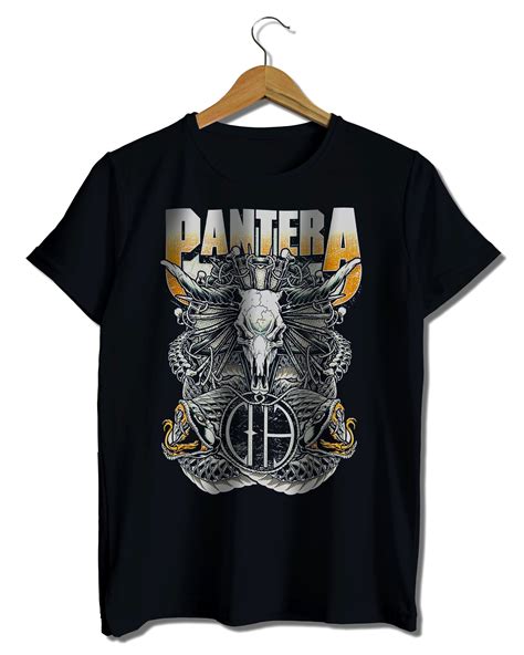 Pantera Band T-Shirt Pantera Tshirt Merch #2 (Black) – Metal Band T ...