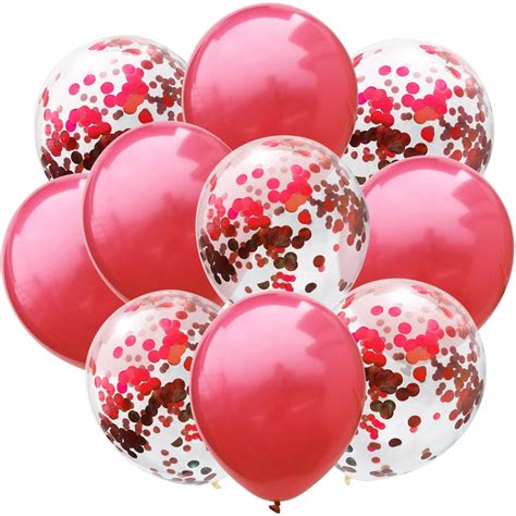 Red Balloon Bouquet,red Birthday Party Decor Decorations, Red ...