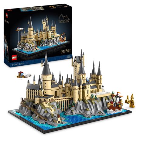 Buy LEGO 76419 Harry Potter Hogwarts Castle and Grounds, Model Set Featuring Iconic Locations ...